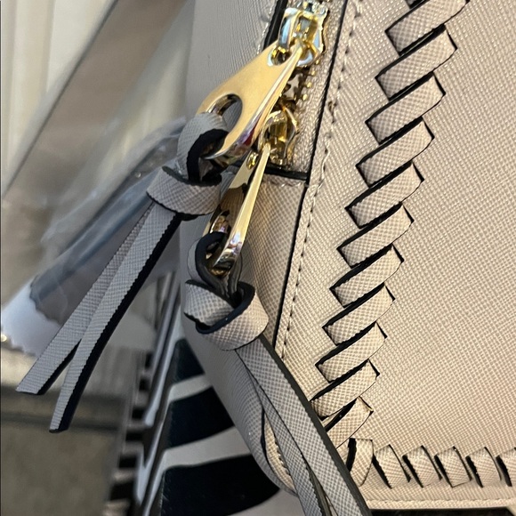 Calpak Cream Backpack with Braided Detail - Picture 5 of 16